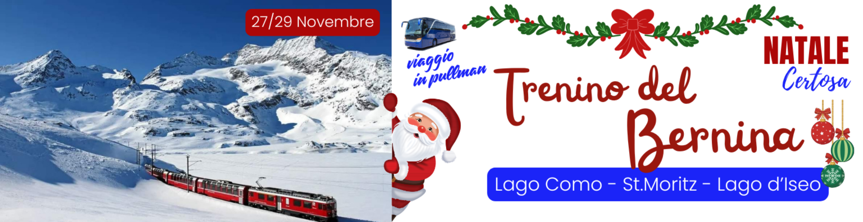 Trenino del Bernina, Como, St.Moritz e Lago d'Iseo Image